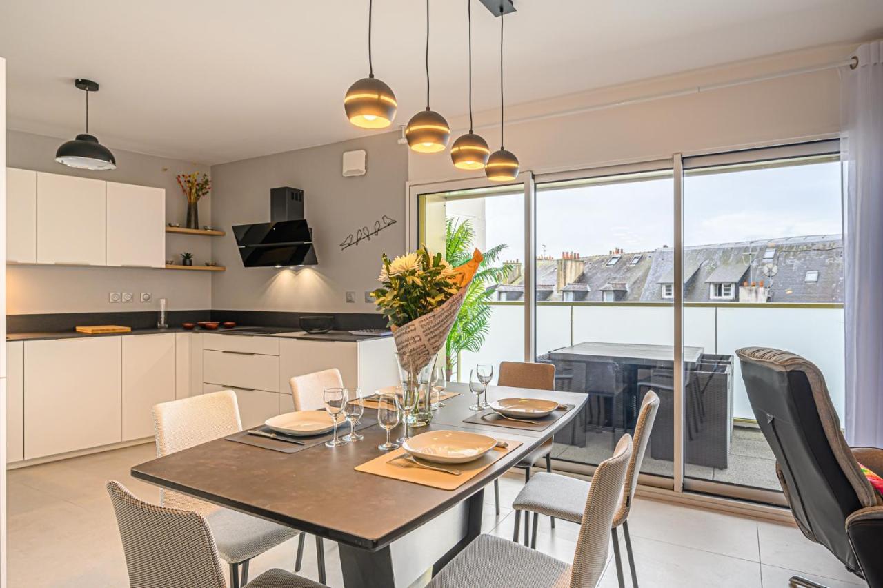 L'Audacieux - Appt Neuf Avec Vue Sur Les Toits Leilighet Vannes Eksteriør bilde